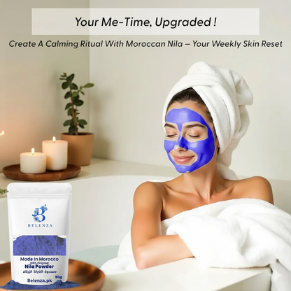 Moroccan Blue Nila Skin Whitening Powder